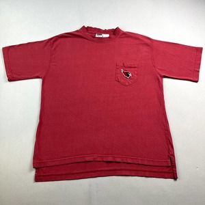 Vintage Arizona Cardinals T-Shirt Adult Medium Red NFL Football Pocket y2k 2000